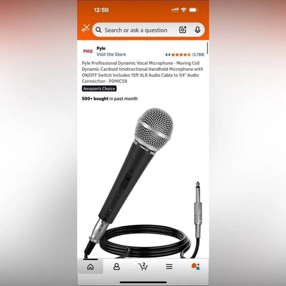 Pyle Dynamic Vocal Microphone